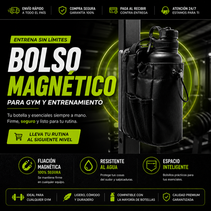 Bolso Magnético para Gym – Organiza tu entrenamiento sin interrupciones